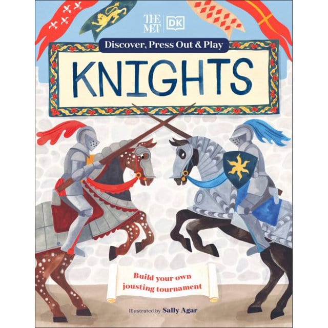 DK  The Met Knights Discover, Press Out & Play