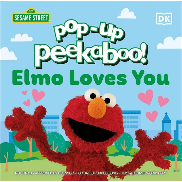 DK  Pop-Up Peekaboo! Elmo Loves You
