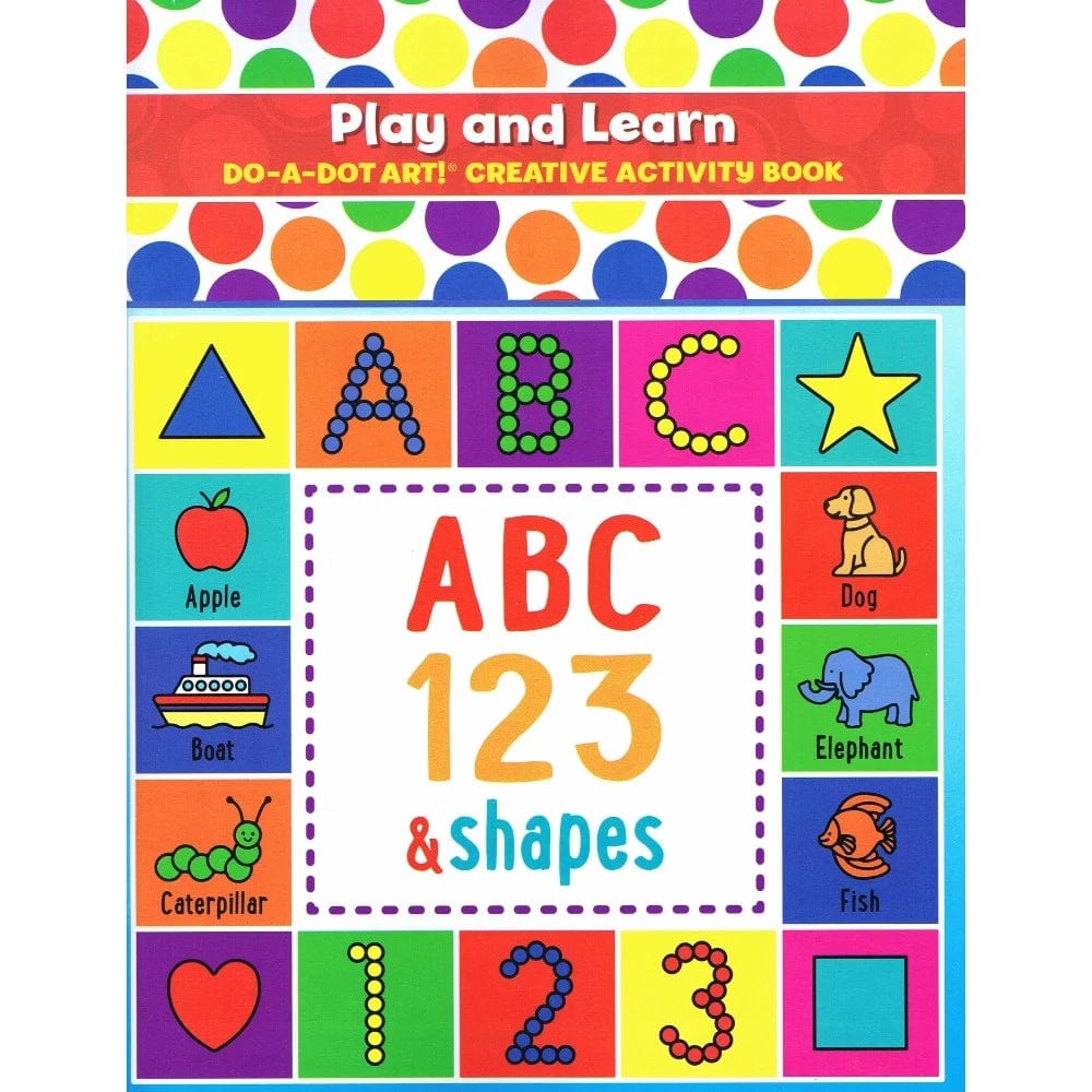 Do-a-Dot Coloring Book - Play and Learn