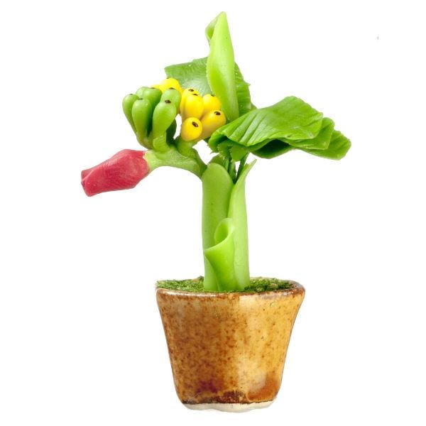 Dollhouse Miniature Banana Plant