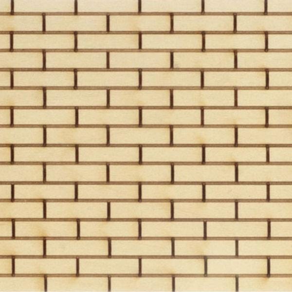 Dollhouse Miniature Brick Siding