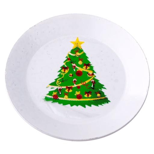Dollhouse Miniature Christmas Plate