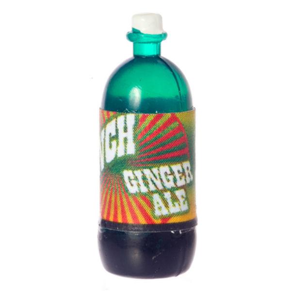 Bottle of Dollhouse Miniature Ginger Ale
