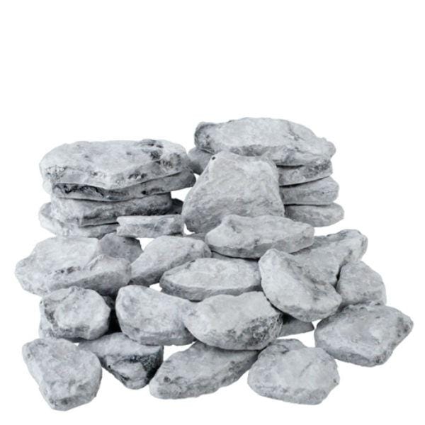 Dollhouse Miniature Gray Fieldstone Veneer Cut Stone Veneer
