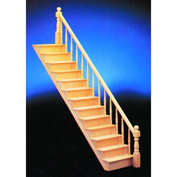 Unassembled Dollhouse Miniature Staircase Kit
