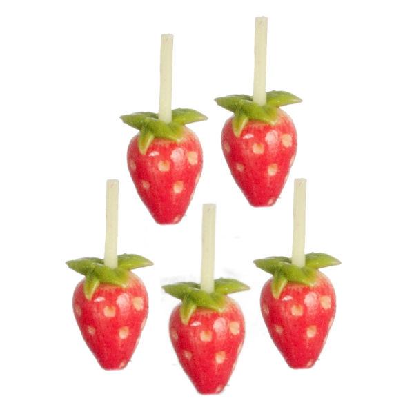 Dollhouse Miniature Strawberries