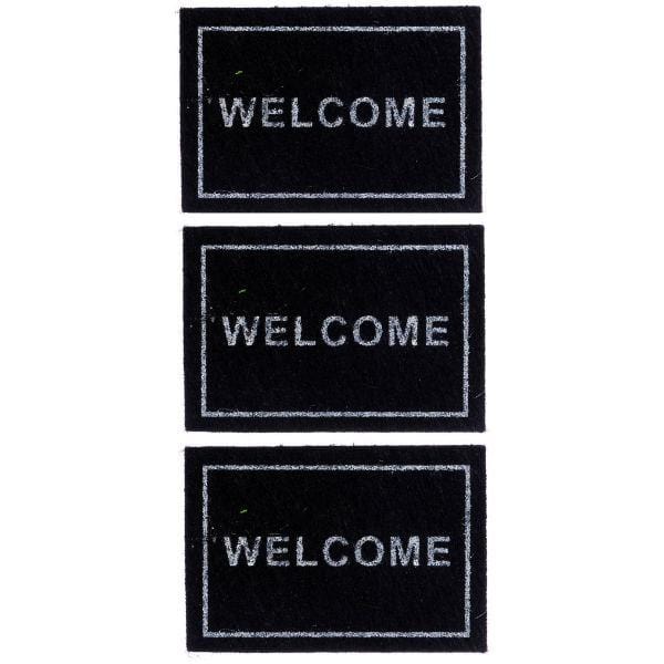 Dollhouse Miniature Welcome Mats