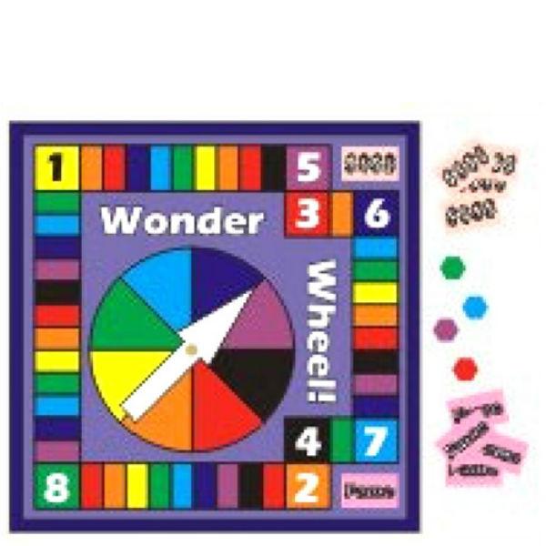 Dollhouse Miniature Wonder Wheel Game