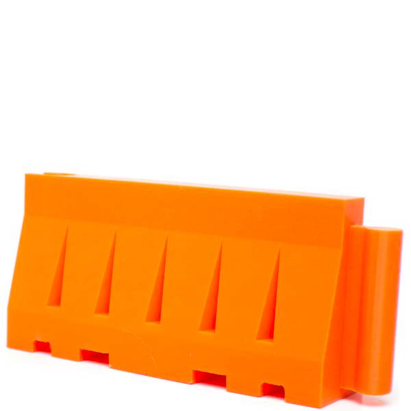 Orange Dollhouse Miniature Construction Barricade