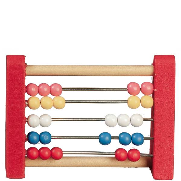 Dollhouse Miniature Abacus