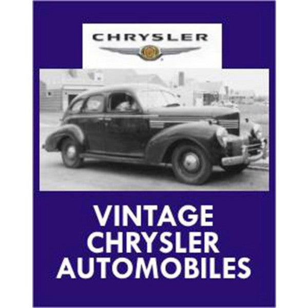 Dollhouse Miniature Vintage Chrysler Book