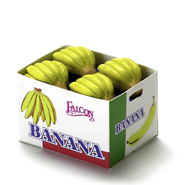 Dollhouse Miniature Banana Case