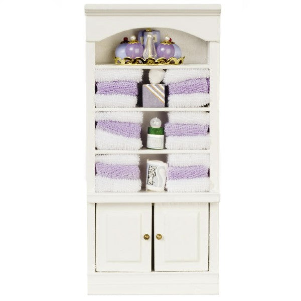 Dollhouse Miniature Bathroom Cabinet
