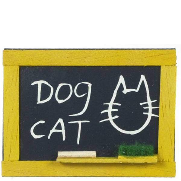 Dollhouse Miniature Blackboard