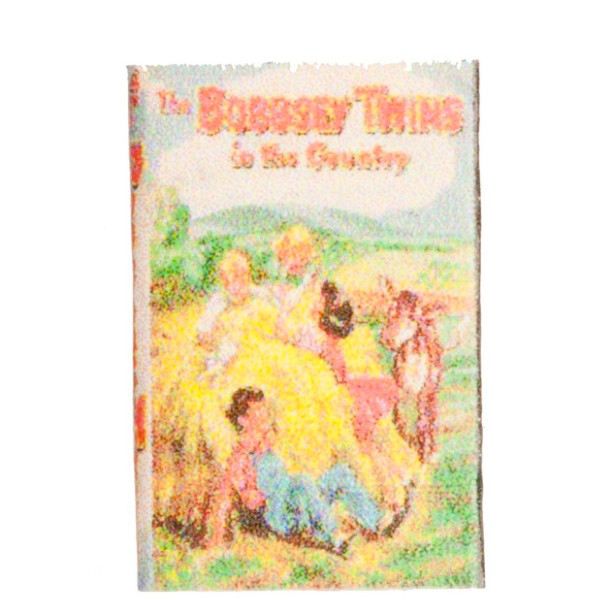 Dollhouse Miniature Bobbsey Twins Book