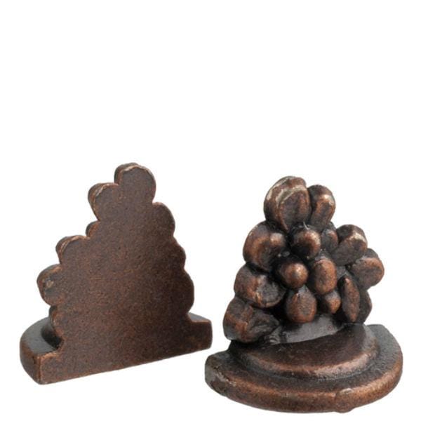 Antique Bronze Dollhouse Miniature Bookends