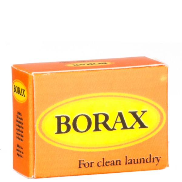 Dollhouse Miniature Borax Box