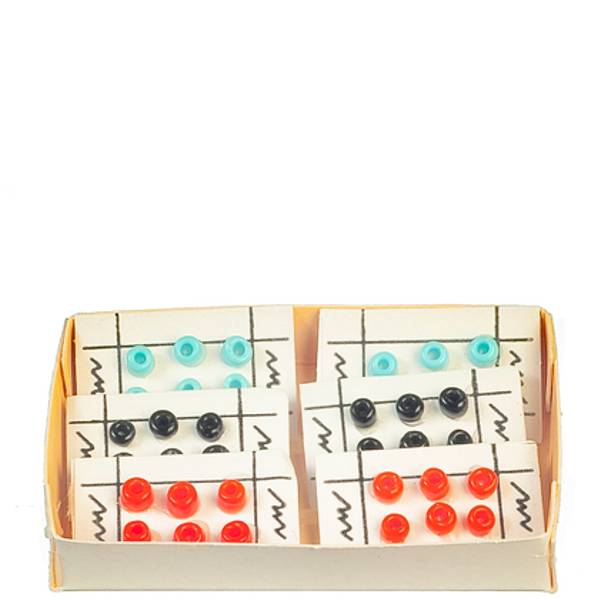 Dollhouse Miniature Box of Buttons