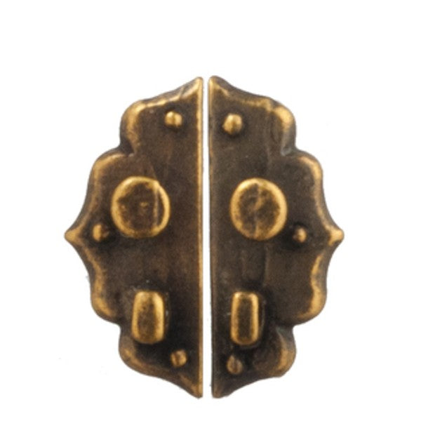 Antique Brass Dollhouse Miniature Cabinet Pulls