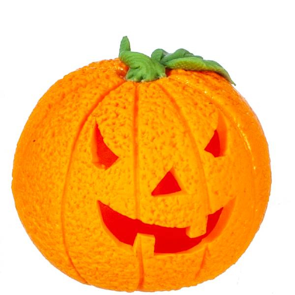 Dollhouse Miniature Carved Pumpkin