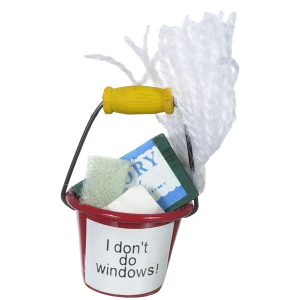 Dollhouse Miniature Cleaning Bucket