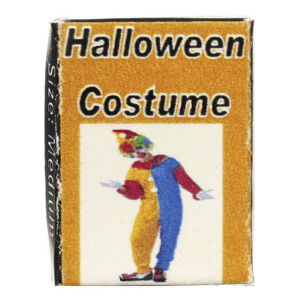 Dollhouse Miniature Clown Halloween Costume