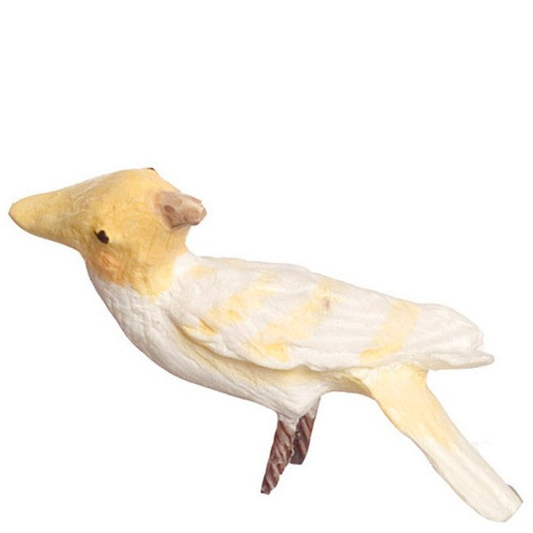 Dollhouse Miniature Cockatoo