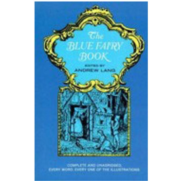 Dollhouse Miniature Blue Fairy Book