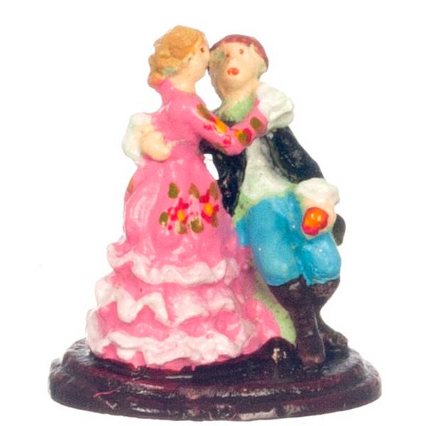 Dollhouse Miniature Puppy Love Figurine