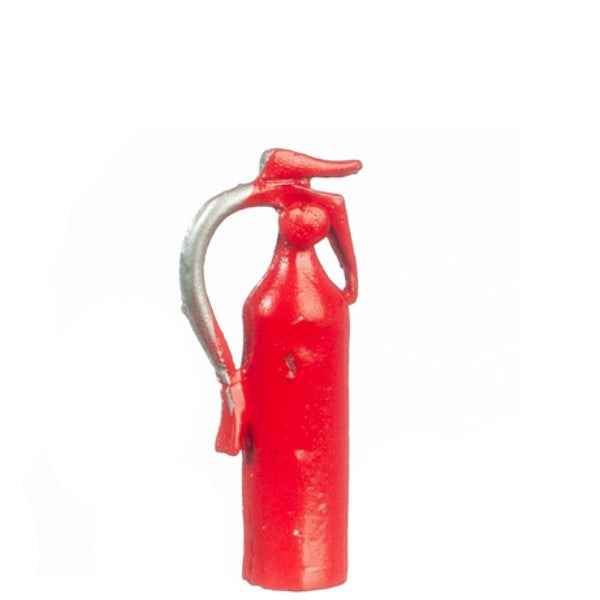 Red Dollhouse Miniature Fire Extinguisher