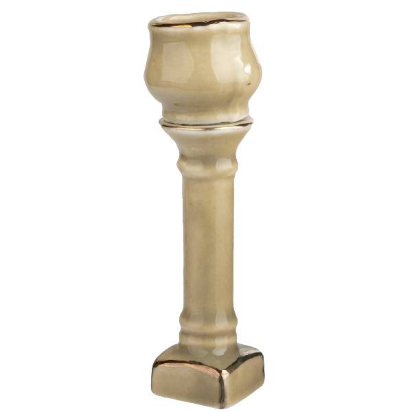 Mossy Green Dollhouse Miniature Pedestal