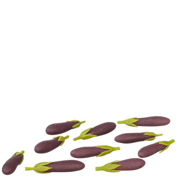 Dollhouse Miniature Japanese Eggplant