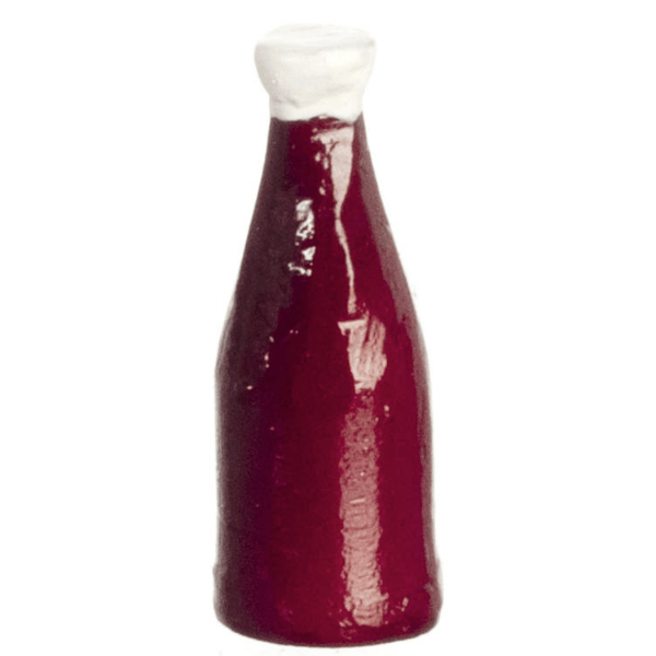 Dollhouse Miniature Ketchup Bottle