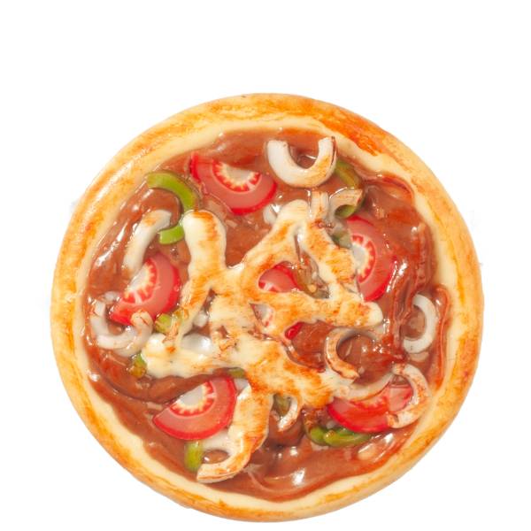 Dollhouse Miniature Meat Lovers Pizza