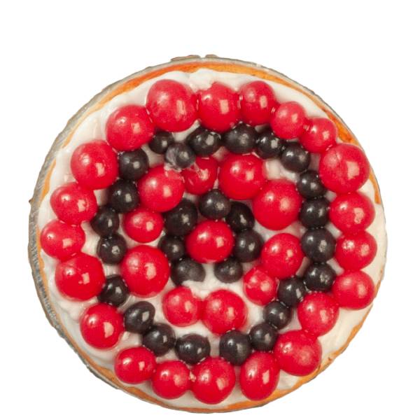 Dollhouse Miniature Mixed Berry Pie