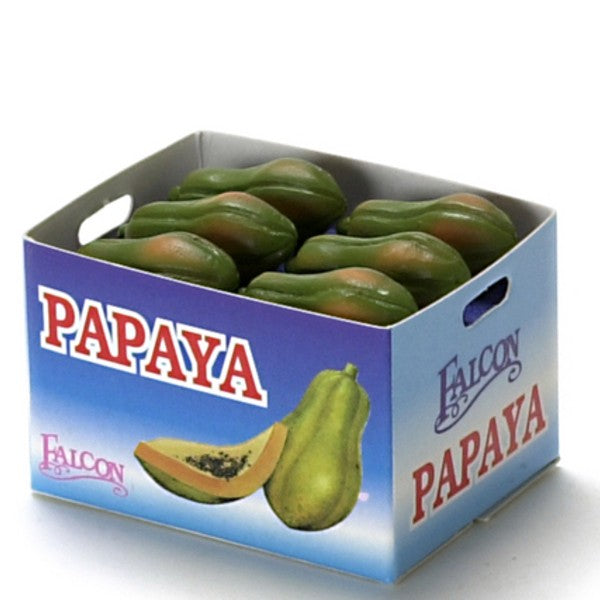 Case of Dollhouse Miniature Papayas