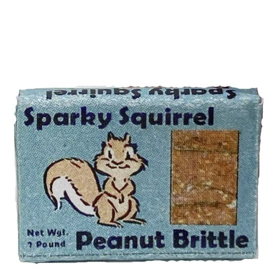 Dollhouse Miniature Peanut Brittle Box
