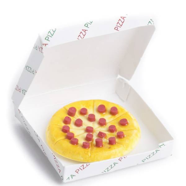 Dollhouse Miniature Pepperoni Pizza in a Box