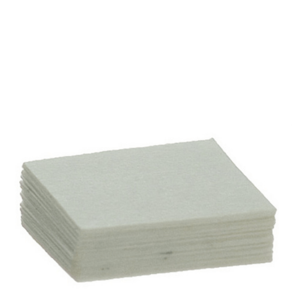 White Dollhouse Miniature Post-It Notes