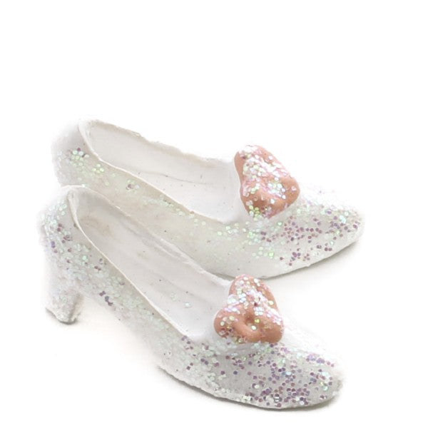 Dollhouse Miniature Cinderella Princess Slippers