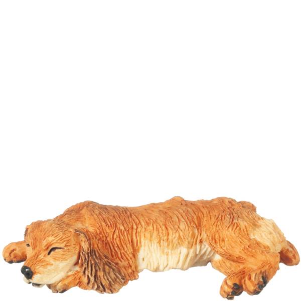 Dollhouse Miniature Sleeping Cocker Spaniel