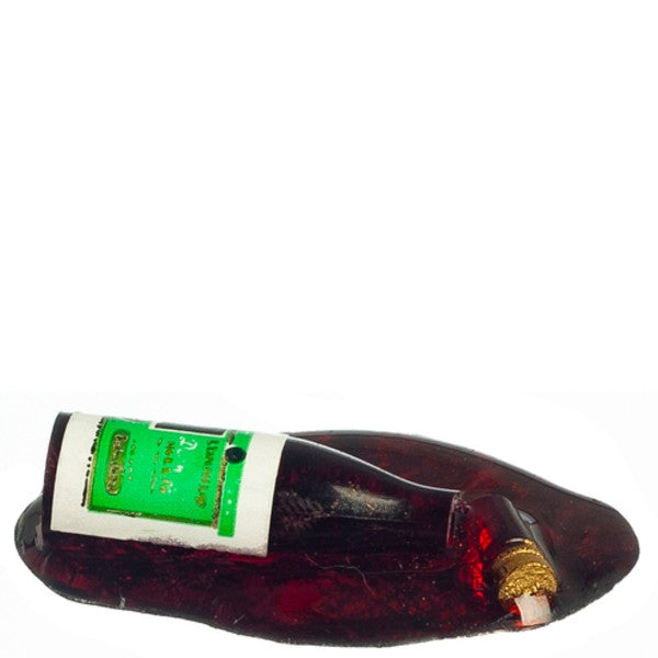 Dollhouse Miniature Broken Wine Bottle