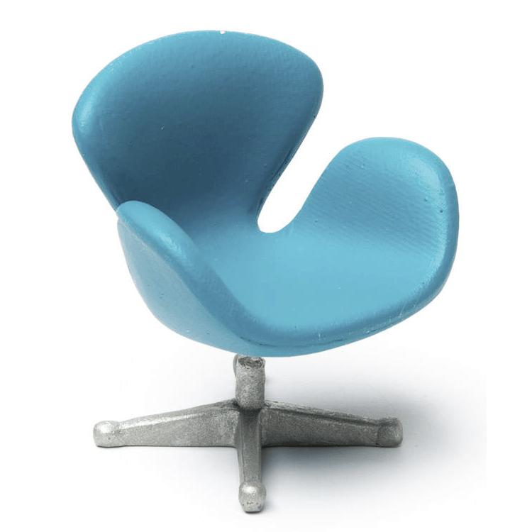 Swan Dollhouse Miniature Chair