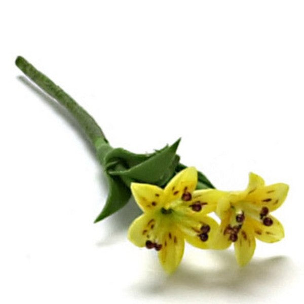 Dollhouse Miniature Tiger Lilies