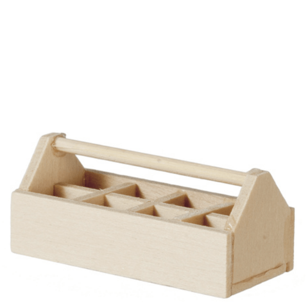 Unfinished Dollhouse Miniature Tool Carrier