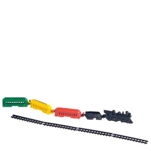 Dollhouse Miniature Train Set