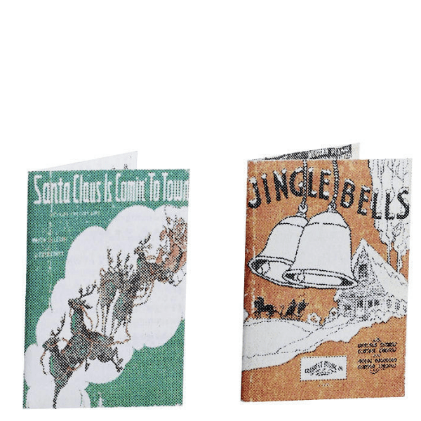 Vintage Dollhouse Miniature Christmas Sheet Music
