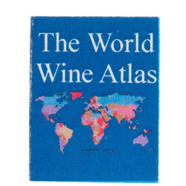 Dollhouse Miniature World Wine Atlas