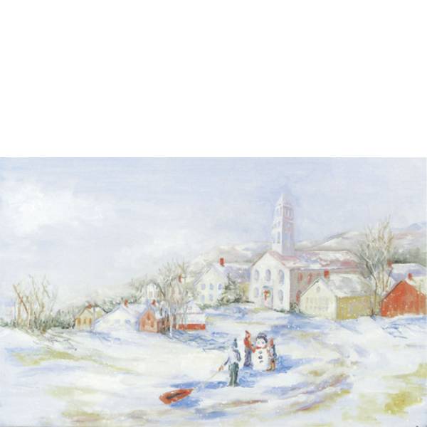 Winter Wonderland Dollhouse Wallpaper