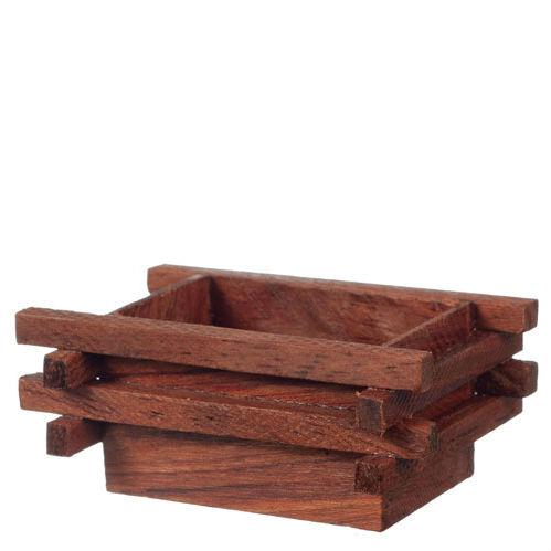 Dollhouse Miniature Wooden Crate
